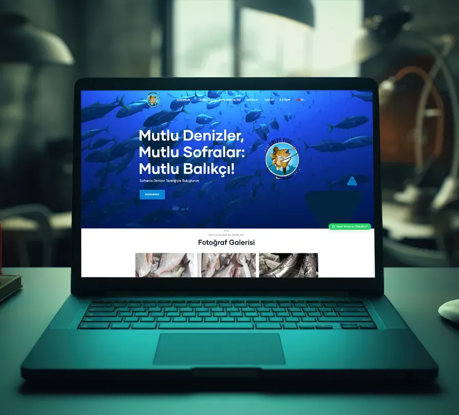 Mutlubalikci - Web Tasarım Projesi