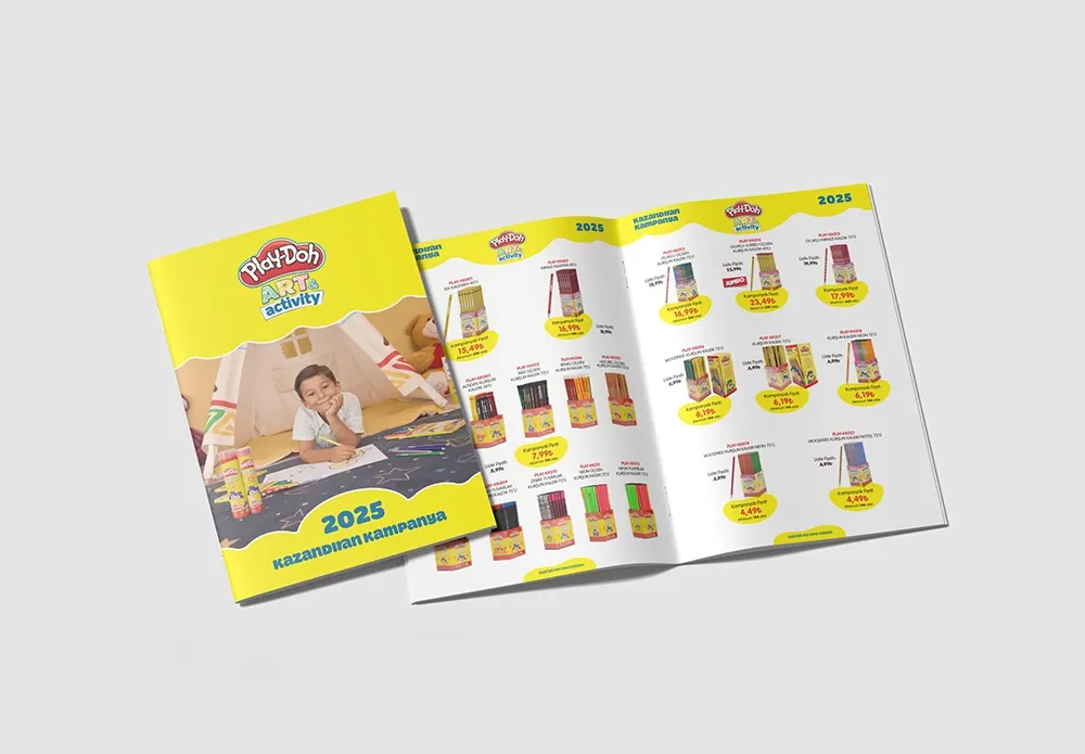 Playdoh Katalog Tasarimi - Katalog Tasarımı Projesi