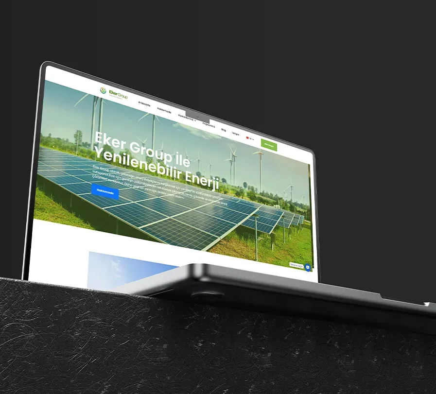 Eker Web Sitesi - Web Tasarım Projesi