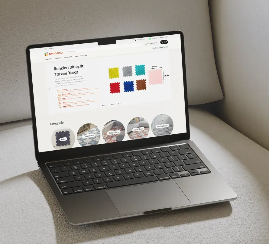 Tokyo Halı - Web Tasarım Projesi